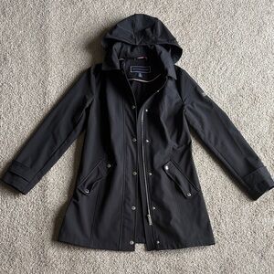 Women’s Medium Tommy Hilfiger Black Trench Coat